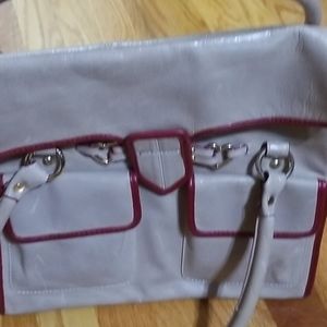 Bebe genuine leather hand bag